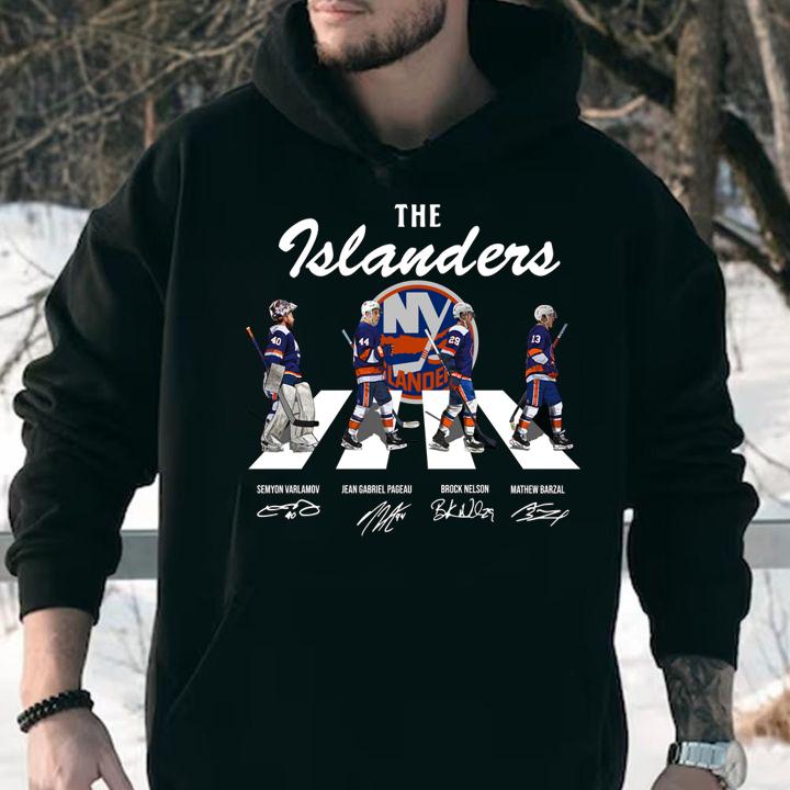 The Islanders Abbey Road signatures t-shirt hoodie