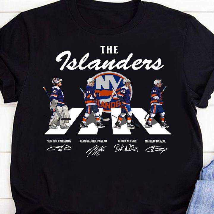 The Islanders Abbey Road signatures t-shirt shirt