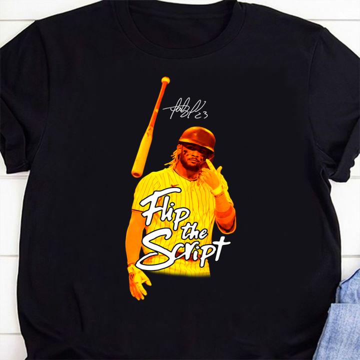 Fernando Tatis Jr flip the script t-shirt shirt