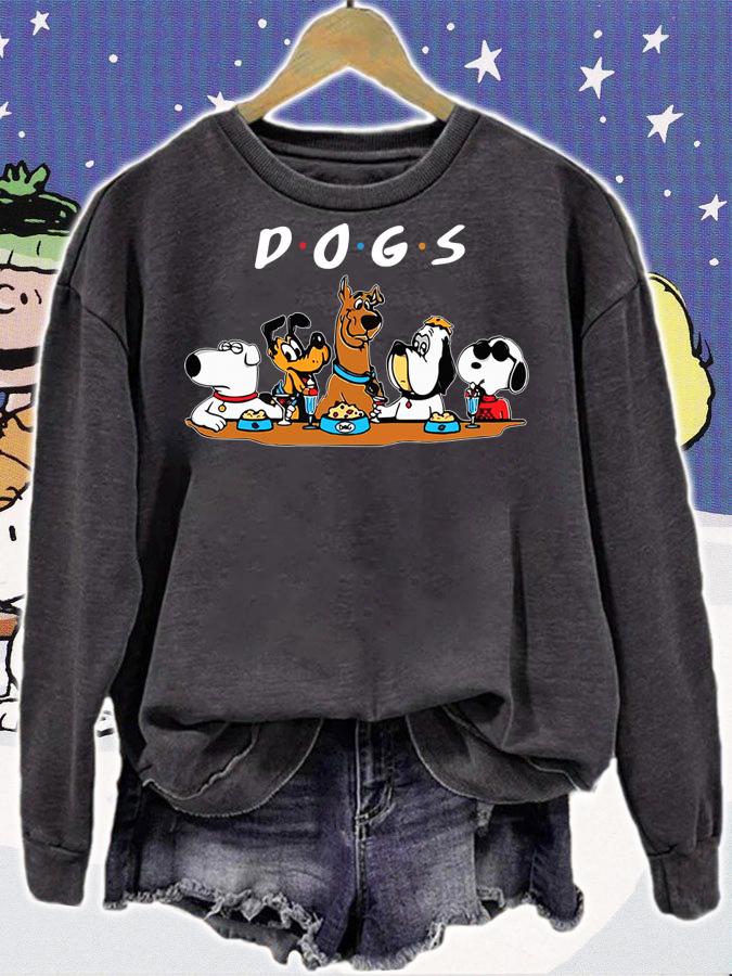 Dogs Scooby Doo and Friends TV Show t-shirt sweatshirt
