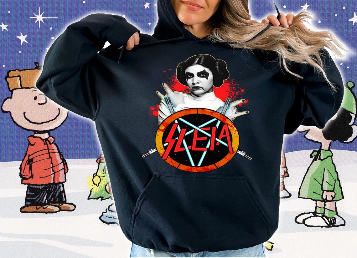 Princess Leia Slash t-shirt hoodie
