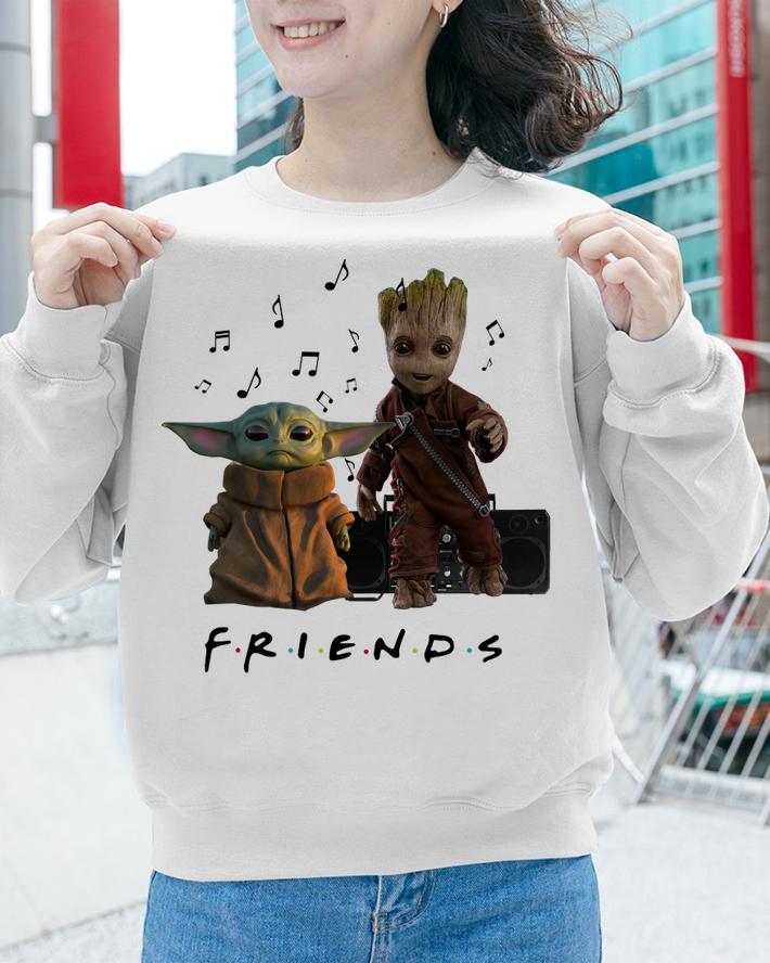 Baby Yoda And Baby Groot Friends t-shirt sweatshirt
