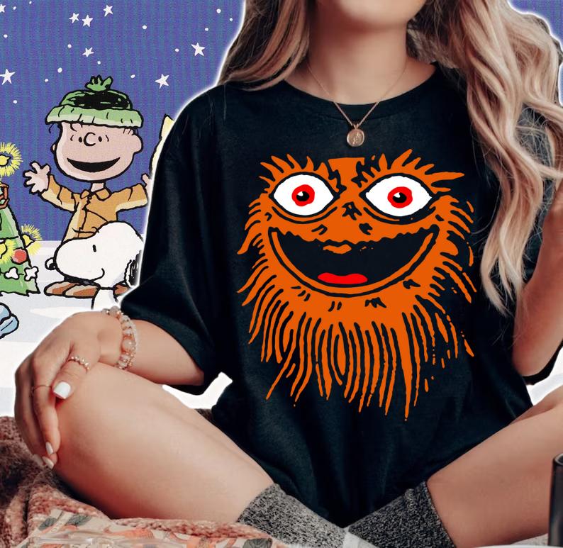 Gritty Mascot Face Sports Team t-shirt woman shirt