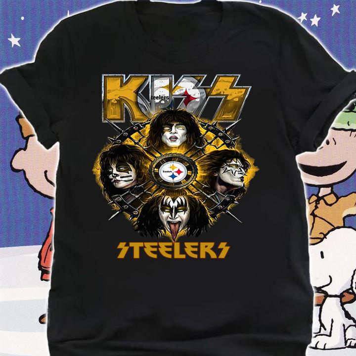 KISS Band Steelers Pittsburgh Steelers t-shirt shirt