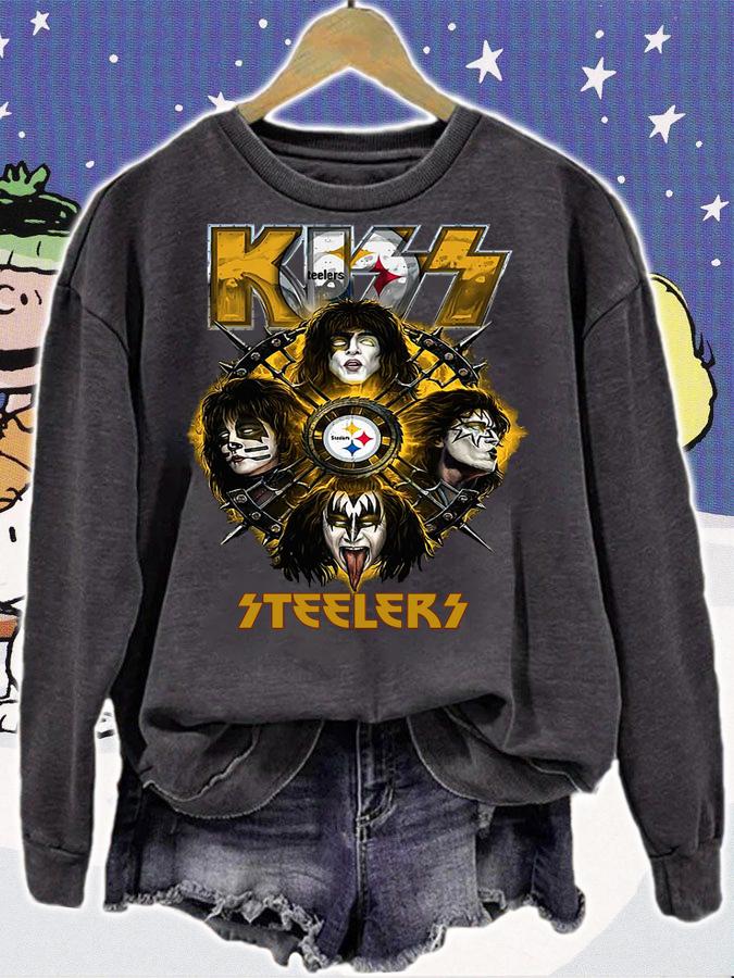 KISS Band Steelers Pittsburgh Steelers t-shirt sweatshirt