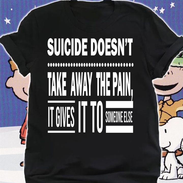 Suicide Prevention Depression Awareness t Gift t-shirt shirt