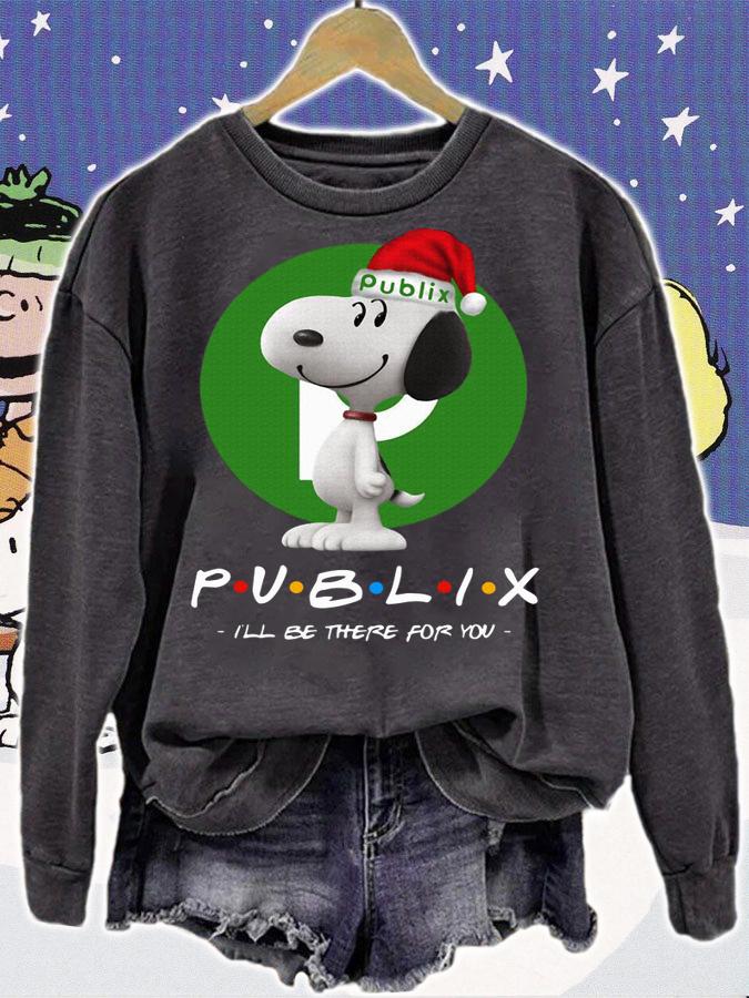Christmas Snoopy Publix i will be there for you t-shirt sweatshirt
