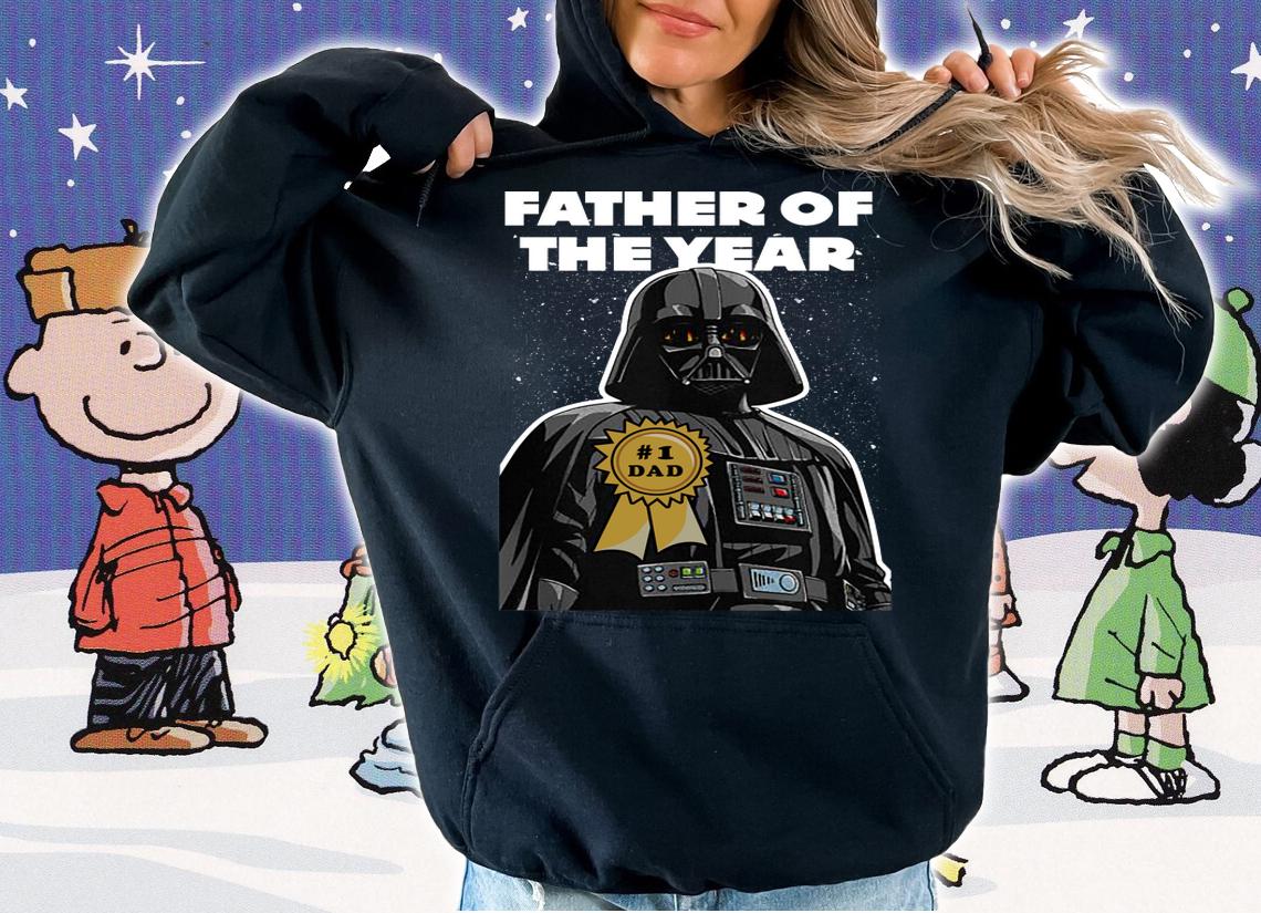 Mens Star Wars Father's Day Darth Vader Father Of The Year t-shirt hoodie