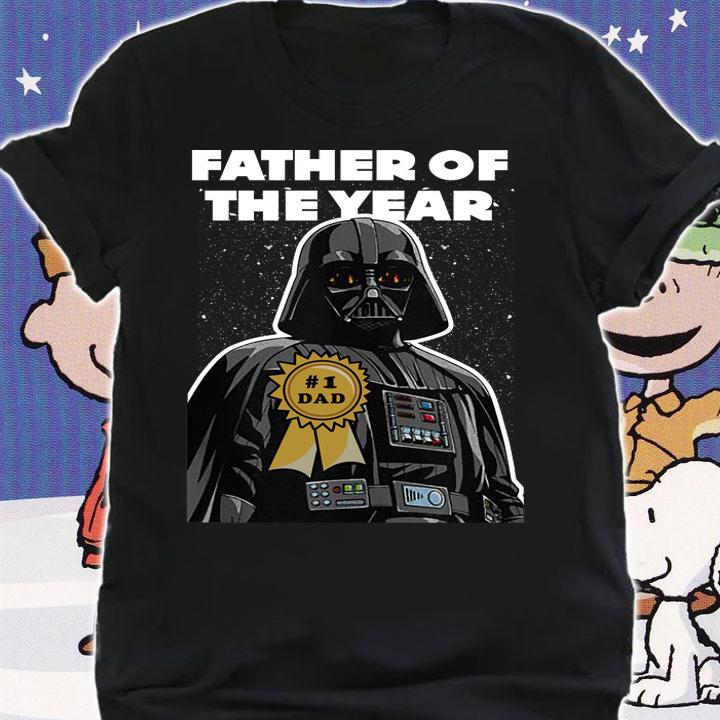 Mens Star Wars Father's Day Darth Vader Father Of The Year t-shirt shirt
