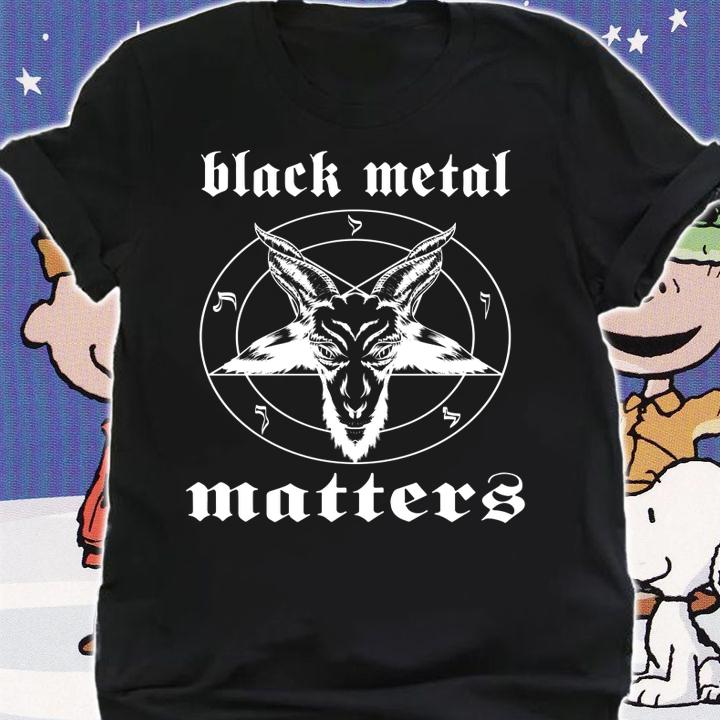 Satan goat black metal matters t-shirt shirt