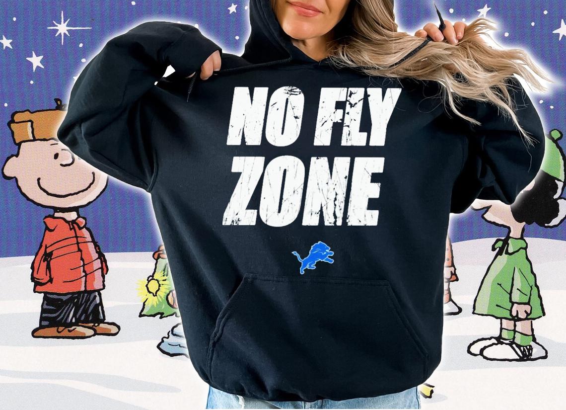 Detroit Lions no fly zone t-shirt hoodie