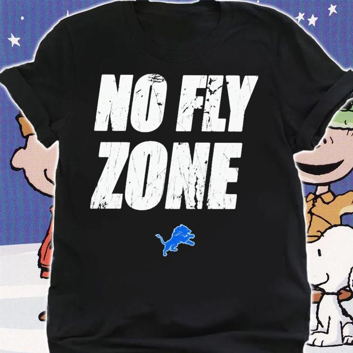 Detroit Lions no fly zone t-shirt shirt