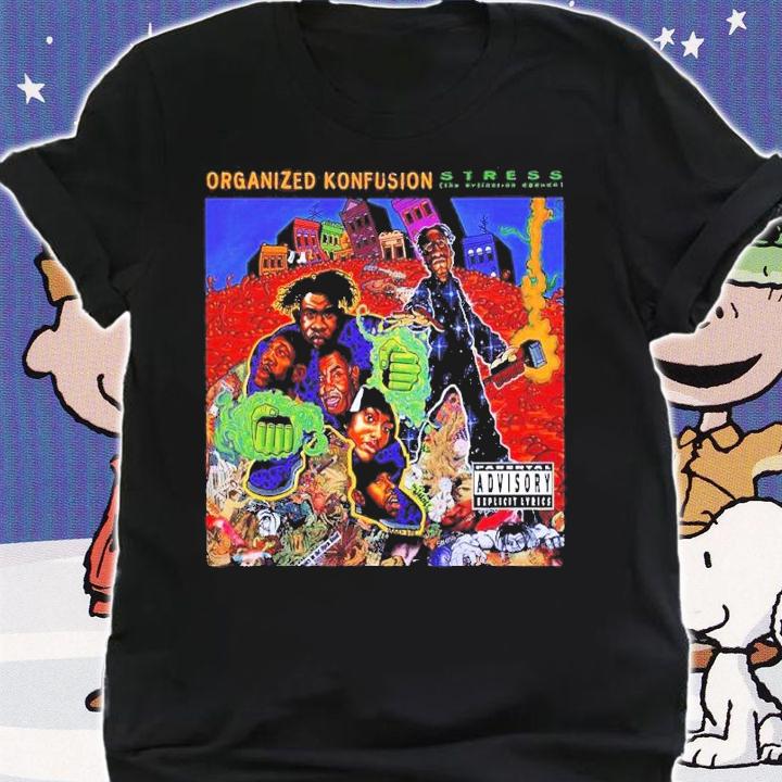 Eminem Organized Konfusion's Stress The Extinction Agenda t-shirt shirt