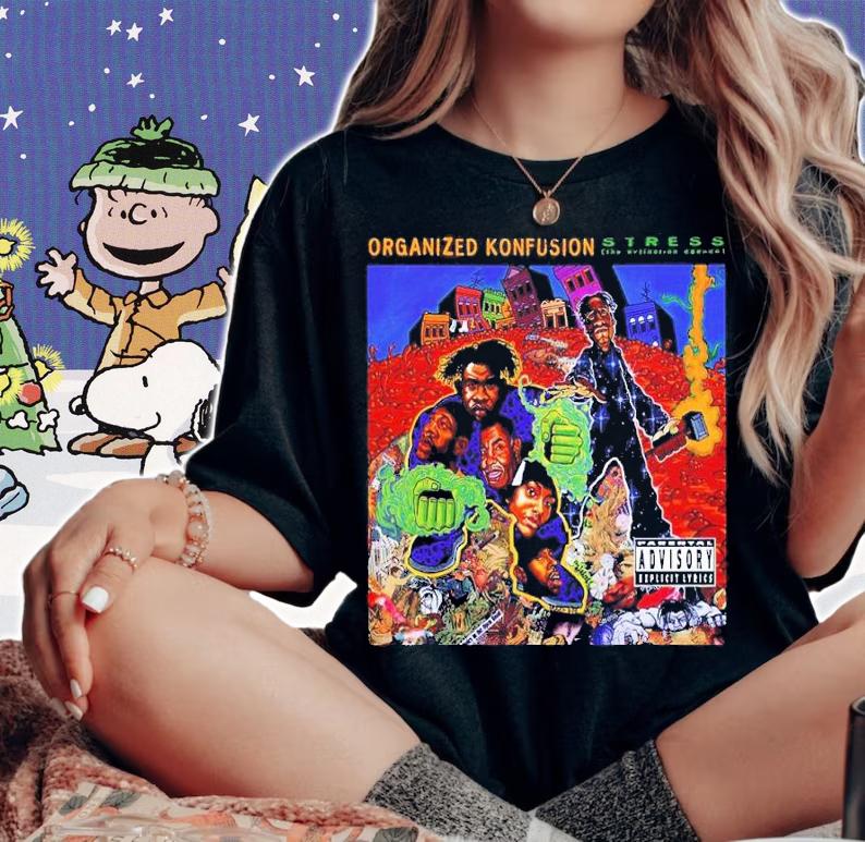 Eminem Organized Konfusion's Stress The Extinction Agenda t-shirt woman shirt