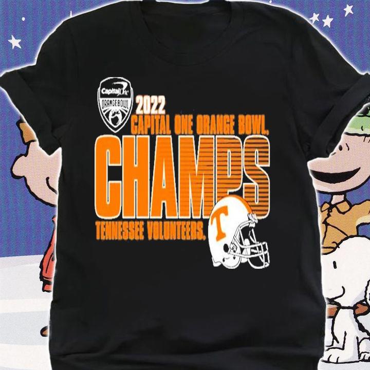 2022 Capital one orange bowl Champs Tennessee Volunteers shirt t-shirt shirt