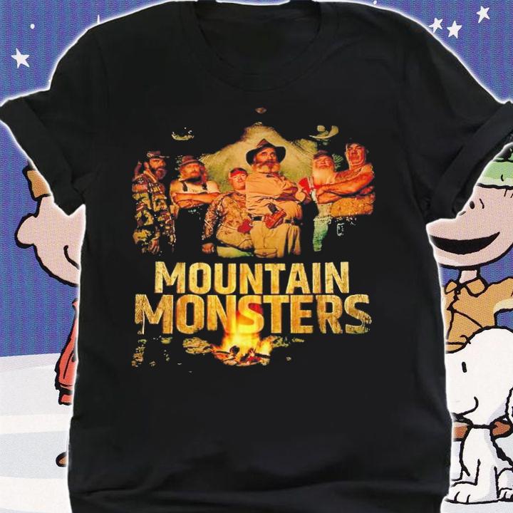 Bigfoot Werewolf Hellhound Lizard Man and Mothman shirt t-shirt shirt