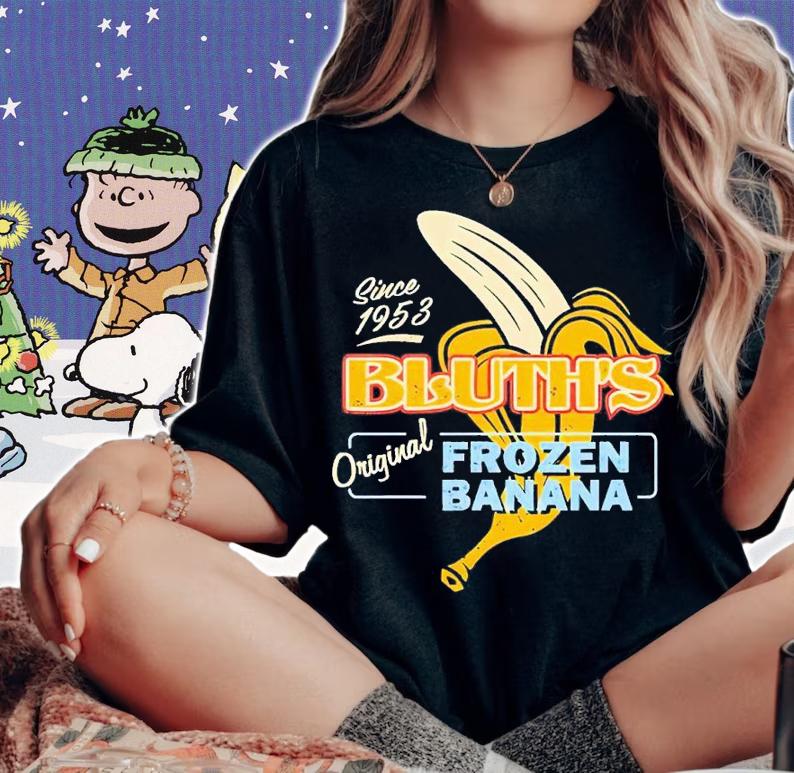Bluth's Original Frozen Banana shirt t-shirt woman shirt