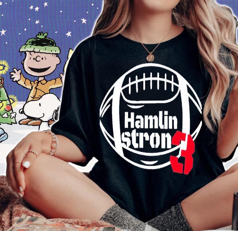 Buffalo Damar Hamlin Strong 3 shirt t-shirt woman shirt