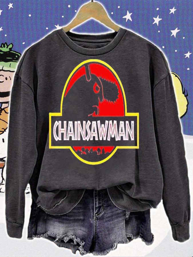 Chainsaw Man Logo Parody shirt t-shirt sweatshirt