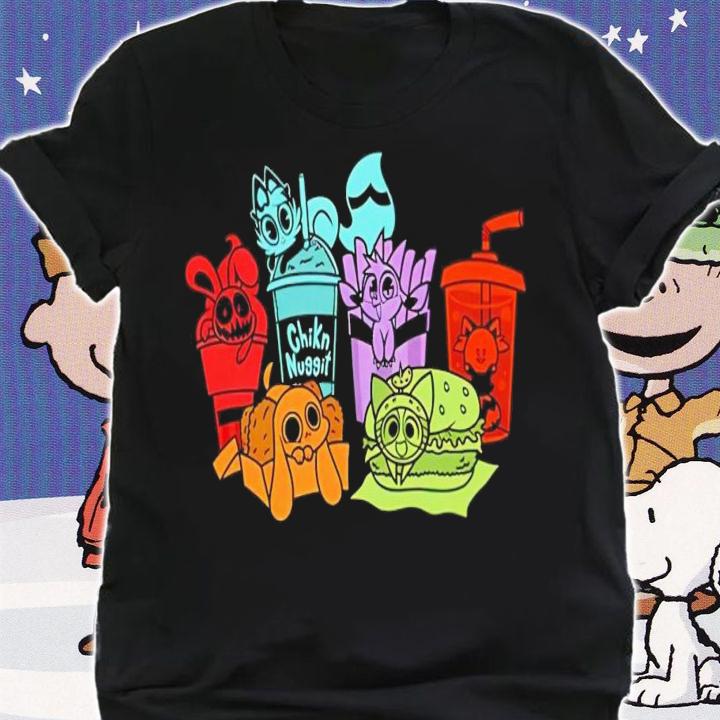 Chikn Nuggit Fast Food Friends Shirt t-shirt shirt