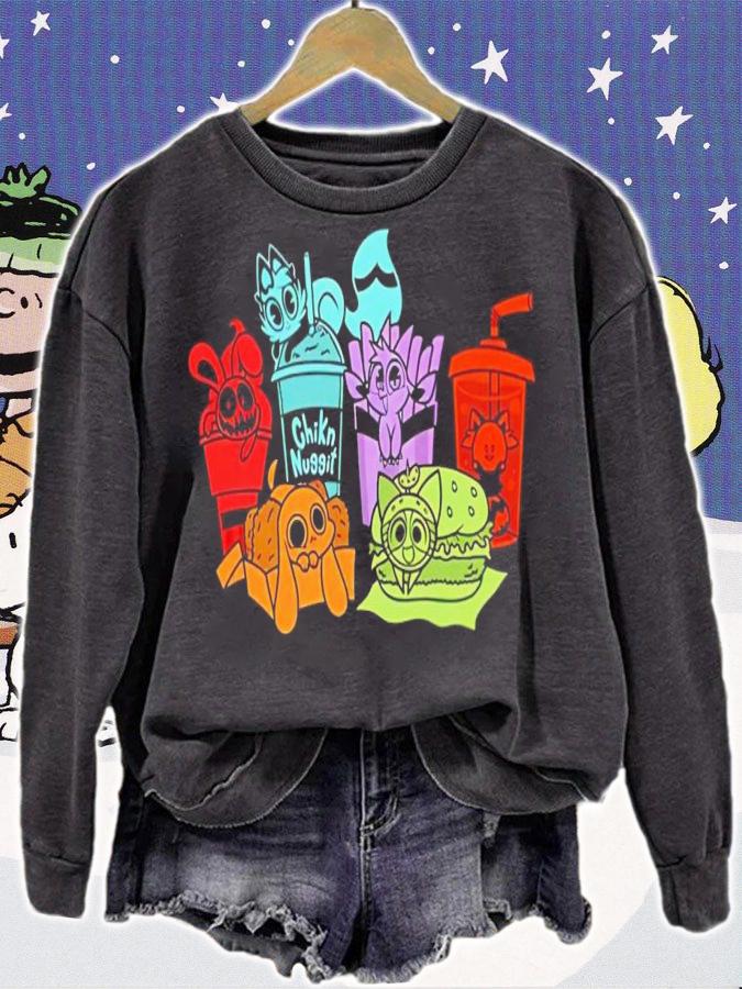 Chikn Nuggit Fast Food Friends Shirt t-shirt sweatshirt