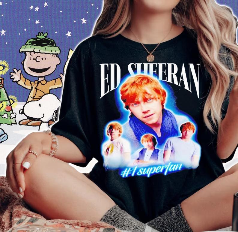 Ed Sheeran #1 Superfan shirt t-shirt woman shirt