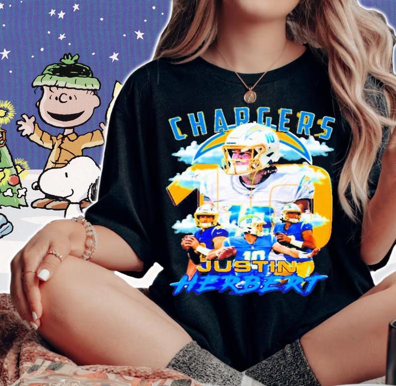 Fehoko Show Chargers Justin Herbert Shirt t-shirt woman shirt