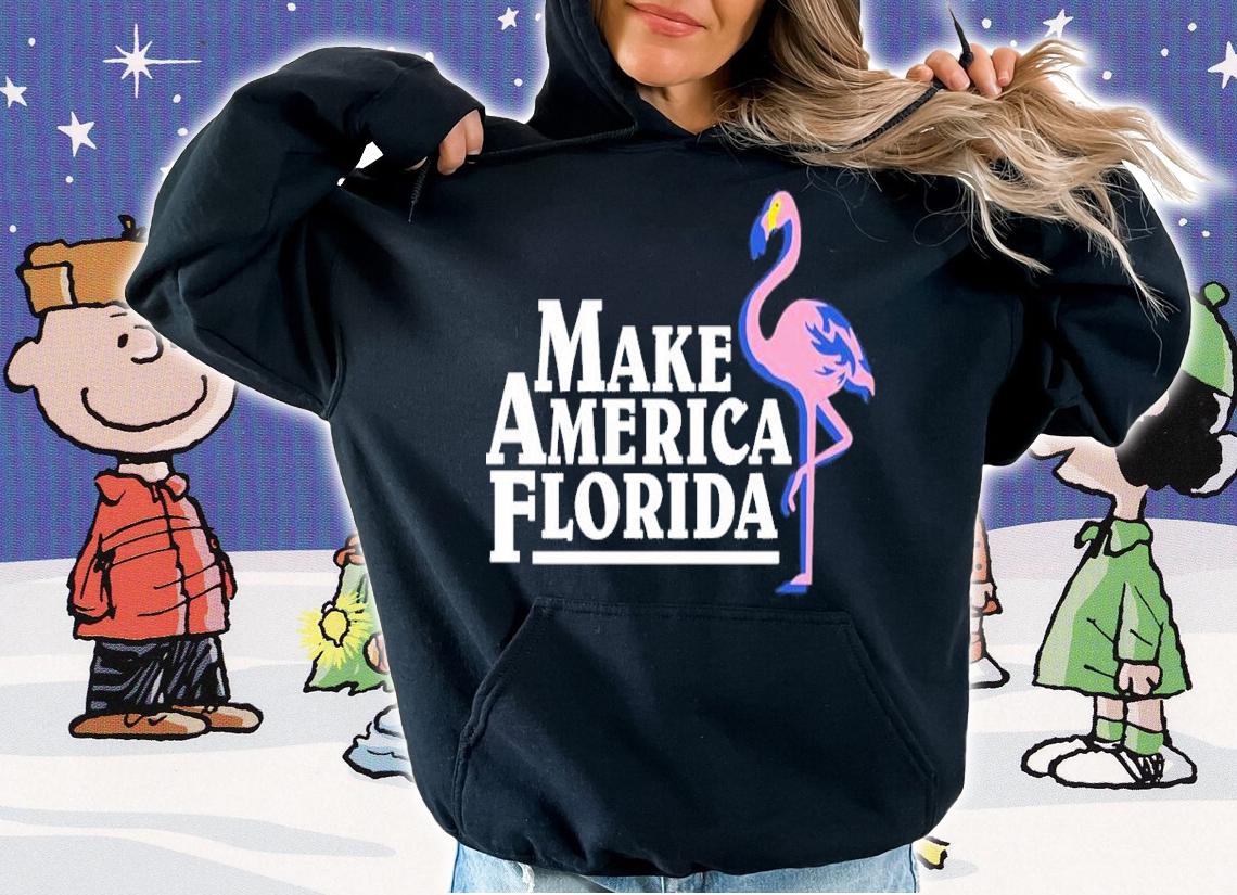 Flamingo Make America Florida 2022 Shirt t-shirt hoodie