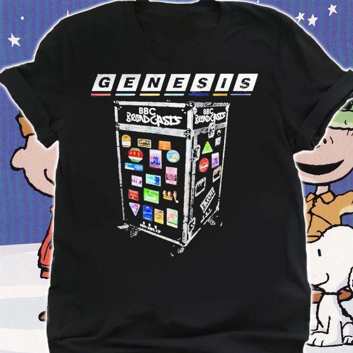 Genesis BBC Broadcast shirt t-shirt shirt