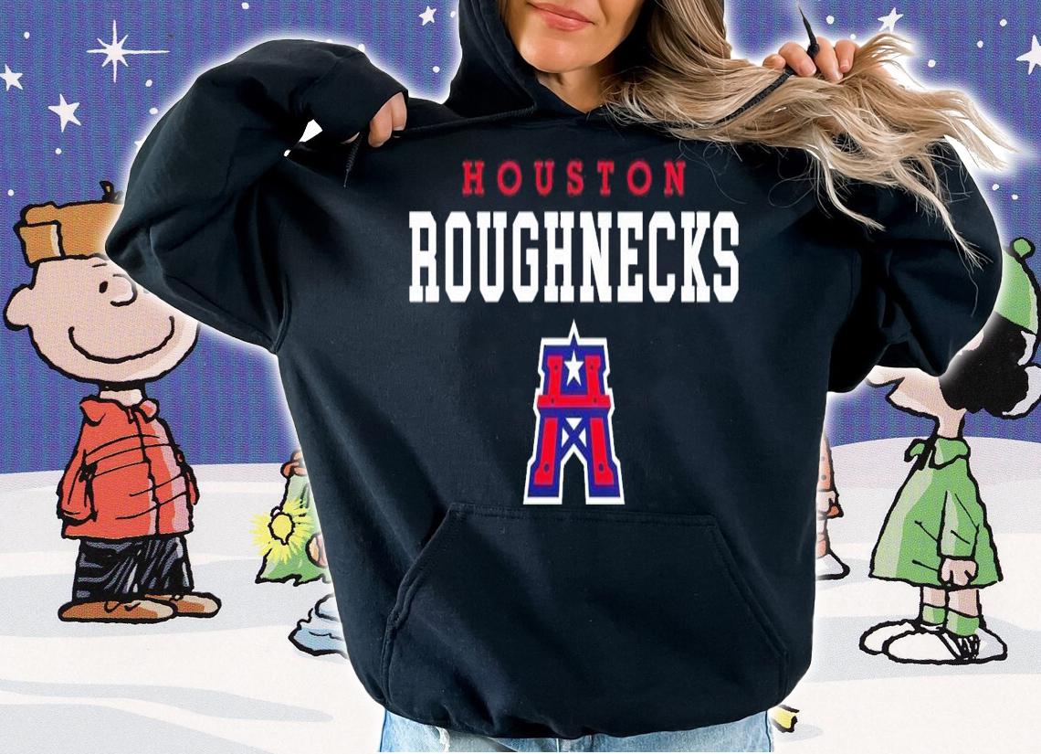 Houston Roughnecks logo shirt t-shirt hoodie