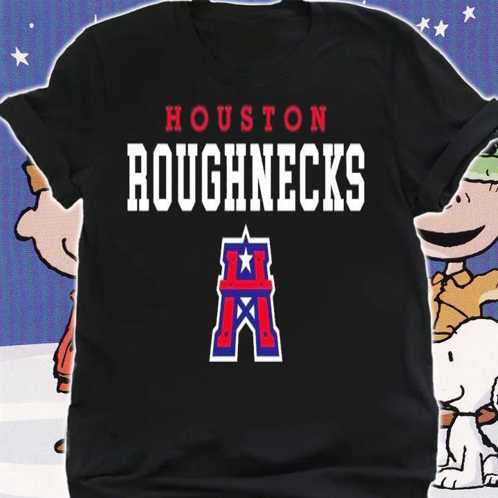 Houston Roughnecks logo shirt t-shirt shirt