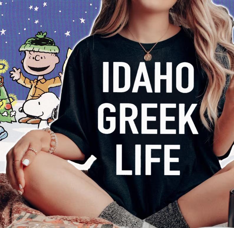 Idaho Basketball Idaho Greek Life Shirt t-shirt woman shirt