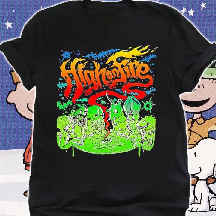 High on Fire artwork shirt t-shirt shirt