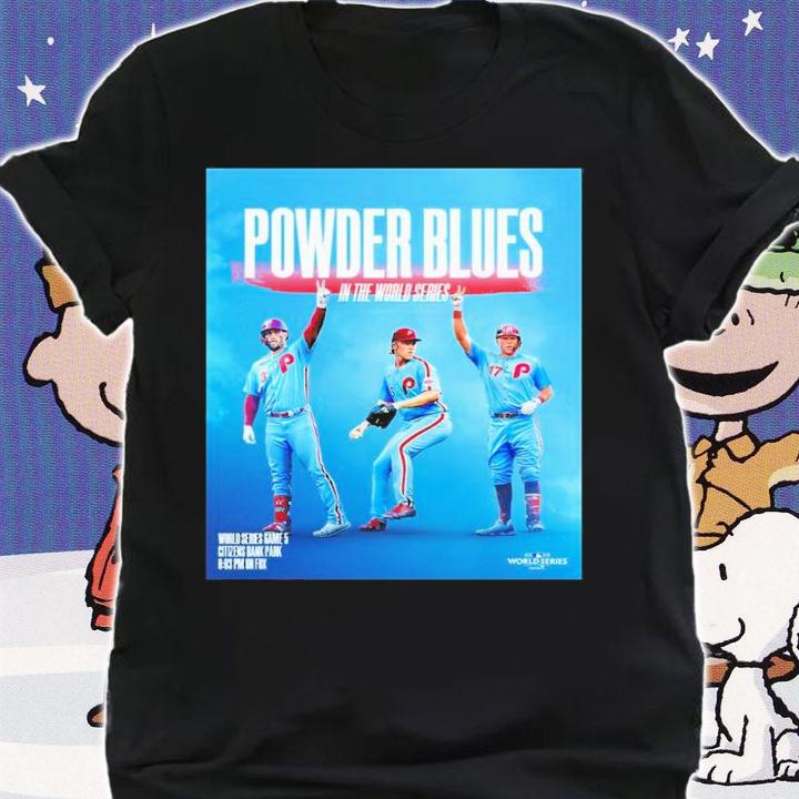 Houston Astros Vs Philadelphia Phillies World Series Game 5 MLB 2022 Power Blues Shirt t-shirt shirt