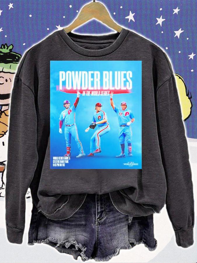 Houston Astros Vs Philadelphia Phillies World Series Game 5 MLB 2022 Power Blues Shirt t-shirt sweatshirt