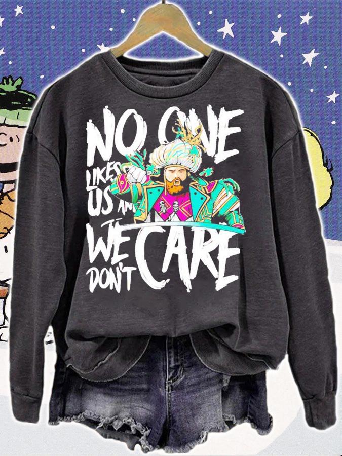 Nick Sirianni no one like us and we dont care shirt t-shirt sweatshirt
