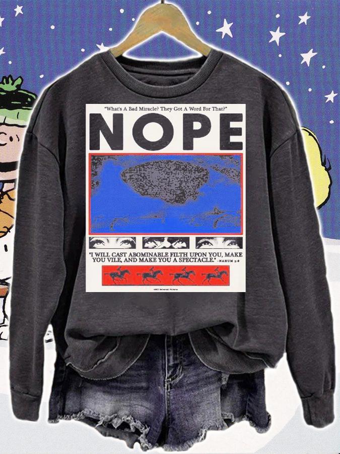 Nope I Will Cast Abominable Filth Upon You Make You Vile And Make You A Spectacle Shirt t-shirt sweatshirt