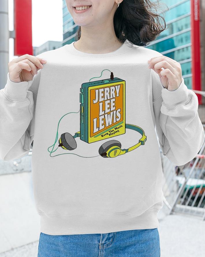 Jerry Lee Lewis retro walkman shirt t-shirt sweatshirt