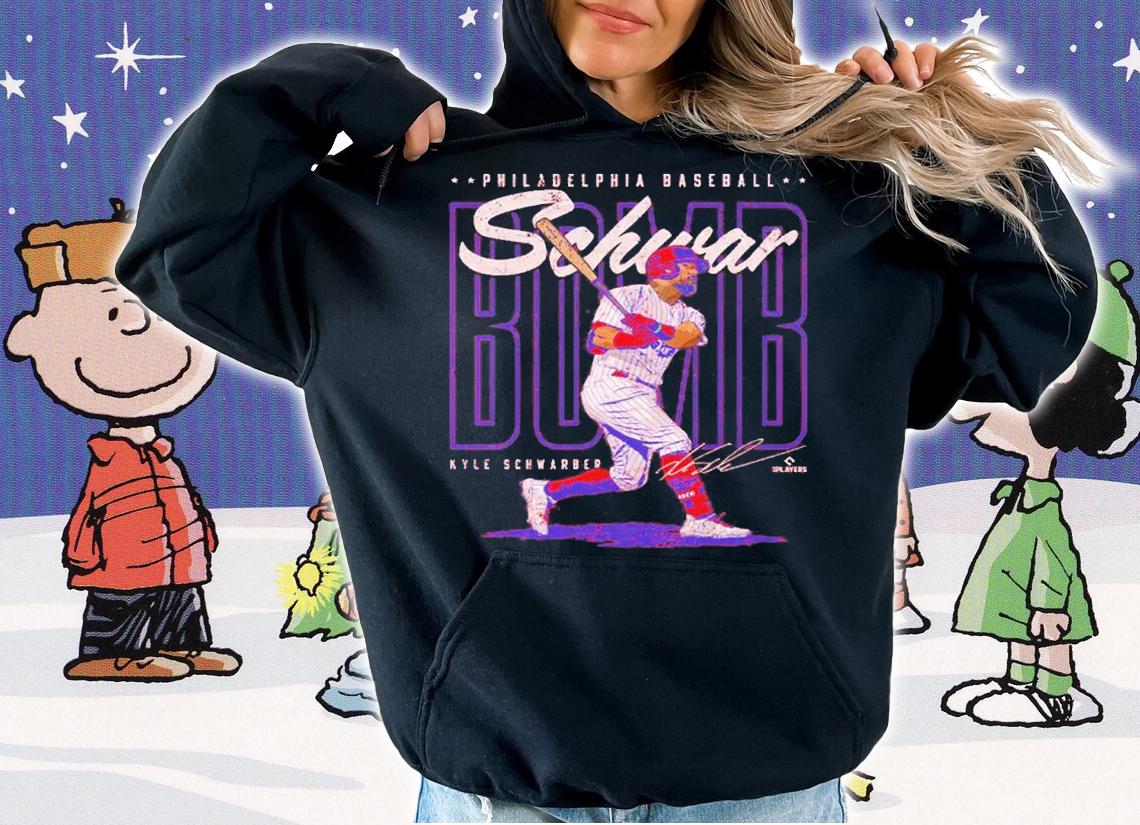 Kyle Schwarber Philadelphia Schwarbomb Baseball Shirt t-shirt hoodie