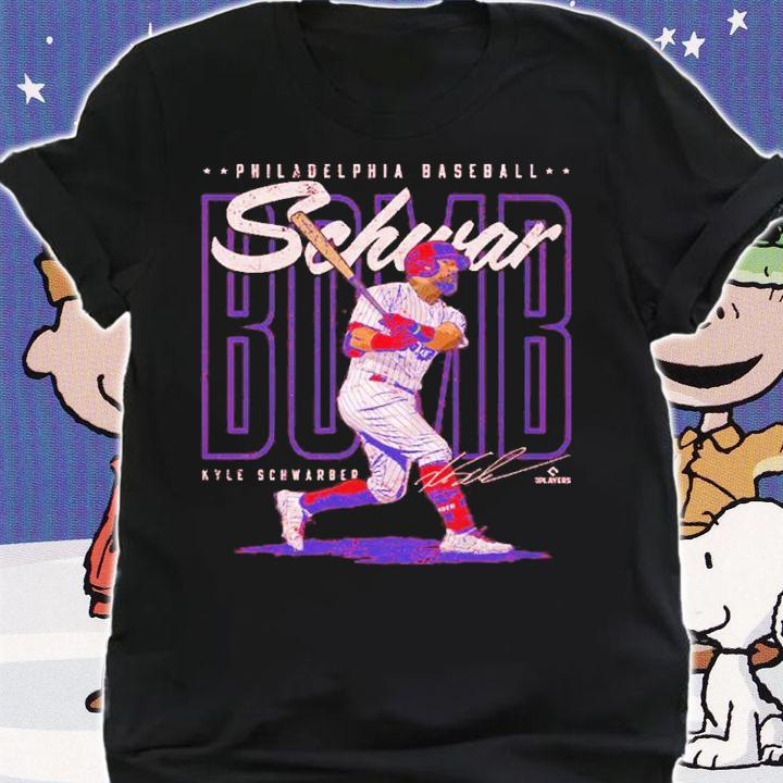 Kyle Schwarber Philadelphia Schwarbomb Baseball Shirt t-shirt shirt