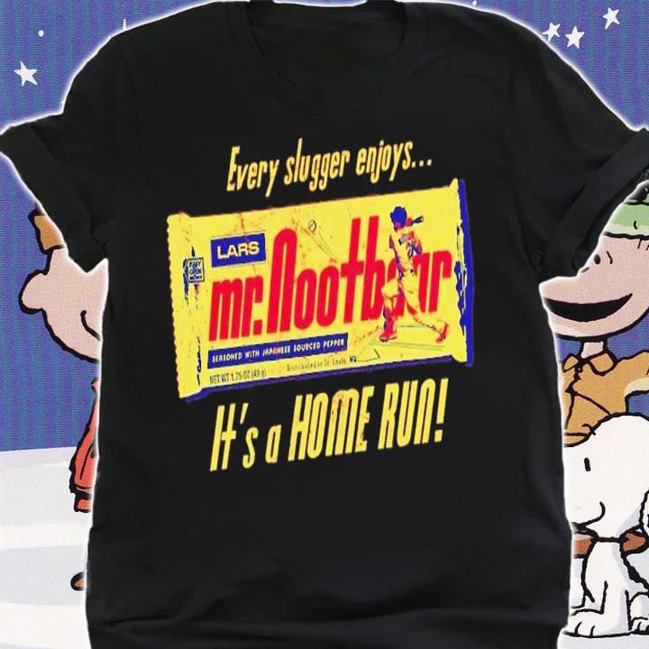 Mr. Nootbaar every slugger enjoys it's a home run shirt t-shirt