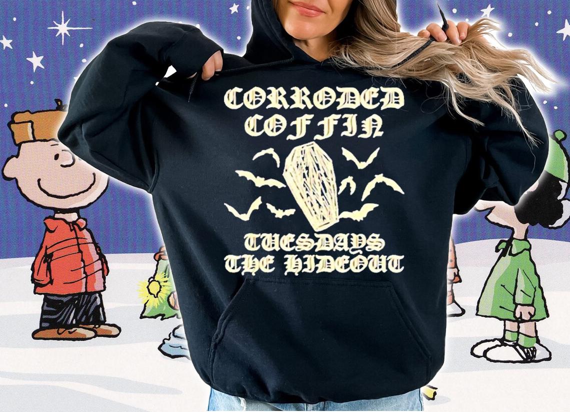 Corroded Coffin Stranger Things Eddie Munsons Band shirt t-shirt