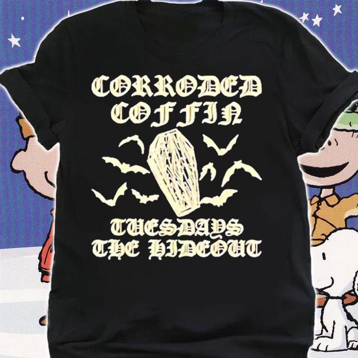 Corroded Coffin Stranger Things Eddie Munsons Band shirt t-shirt