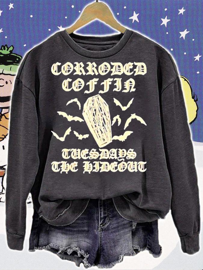 Corroded Coffin Stranger Things Eddie Munsons Band shirt t-shirt