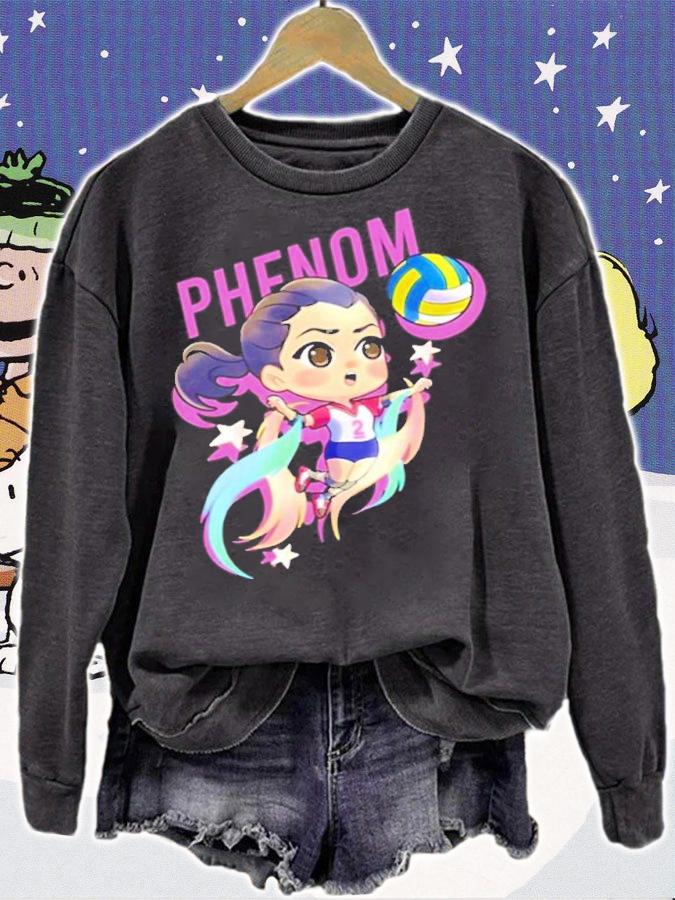Phenom chibi volleyball shirt t-shirt