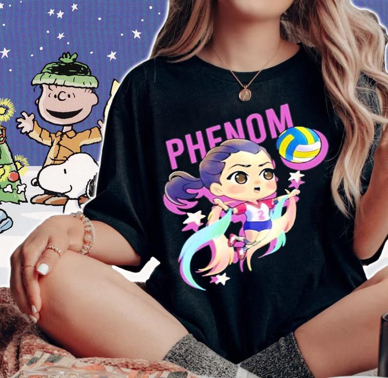 Phenom chibi volleyball shirt t-shirt