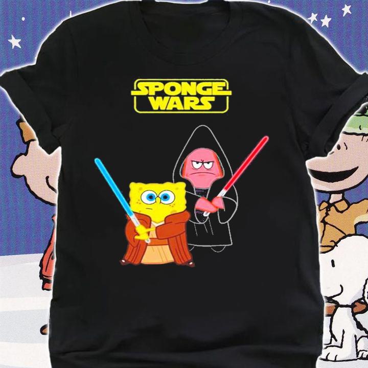 Sponge Wars Spongebob shirt t-shirt shirt