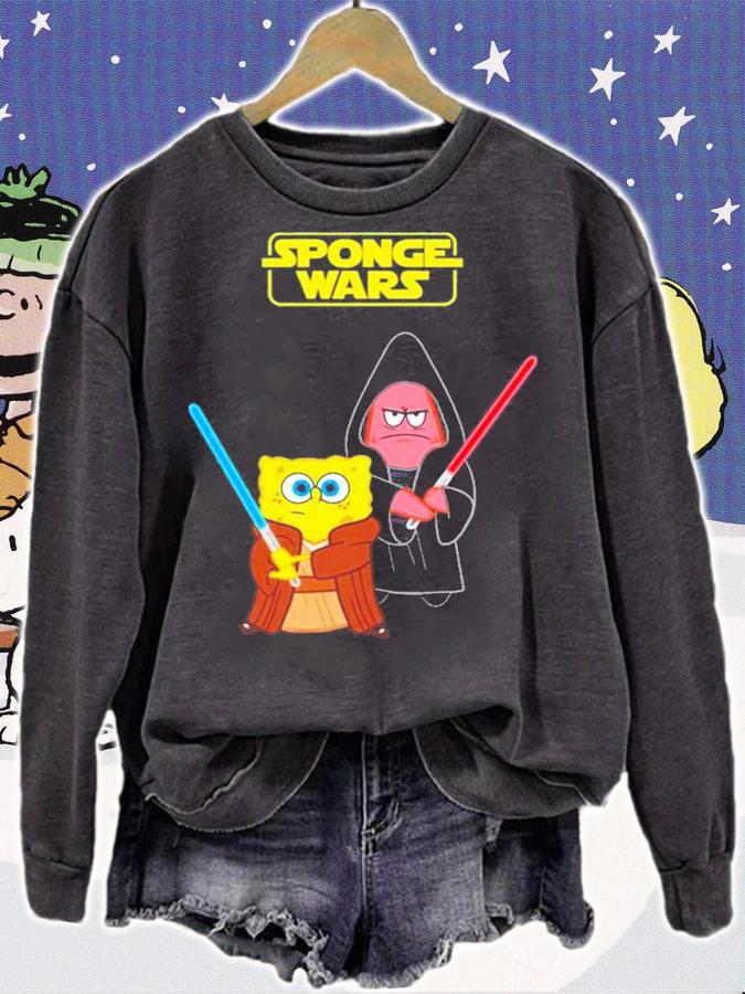 Sponge Wars Spongebob shirt t-shirt sweatshirt