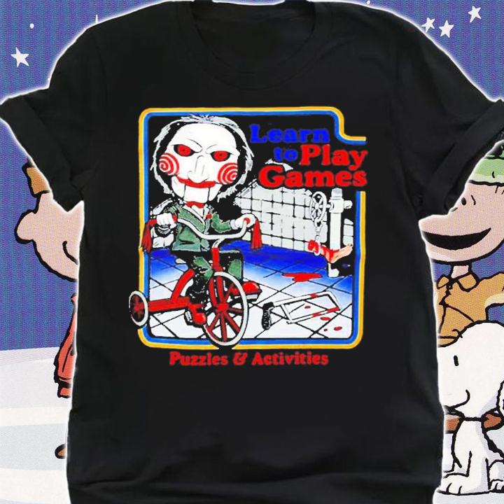 Billy Jigsaw Learn To Play Games shirt t-shirt