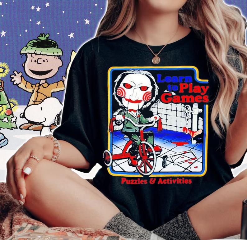 Billy Jigsaw Learn To Play Games shirt t-shirt